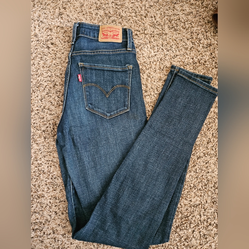 Levis 721 high Rise Skinny Jeans